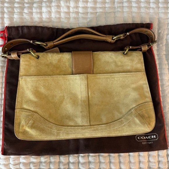 Coach SoHo Suede Shoulder Bag - Picture 2 of 5